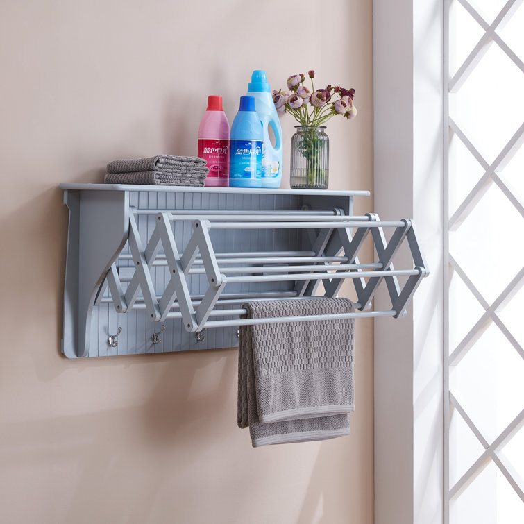 Wayfair wall mounted drying rack new arrivals